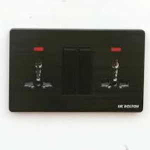 UK BOLTON DOUBLE 13 AMPS DOUBLE SOCKET