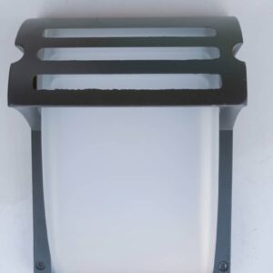 WALL SECURITY OUTSIDE LIGHT FITTED WITH GLASS COVER