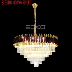 LUXURY CHRYSTAL MULTI COLOUR CHANDELIER LED LIGHT