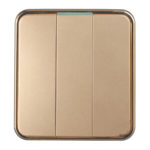 UK BOLTON 3 THREE GANG SWITCH