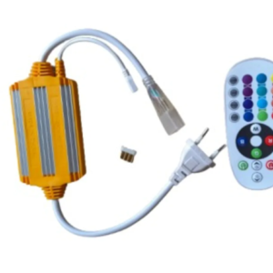 CTORCH MULTI COLOURED STRIP ROPE LIGHT REMOTE CONTROL CHOKE