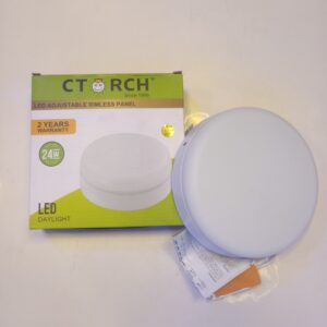 CTORCH 24 WATTS FRAMELESS RIMLESS SURFACE LED LIGHT