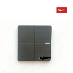 UK BOLTON TWO 2 GANG SWITCH