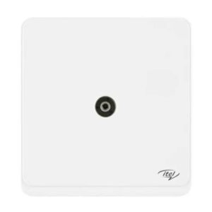 ITEL TELEVISION TV SOCKET WHITE