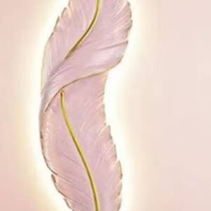 FEATHER WALL BRACKET WARM AND WHITE LED LIGHT 