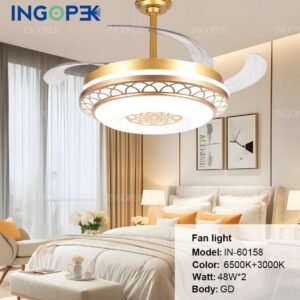CHANDELIER FAN LED LIGHT 